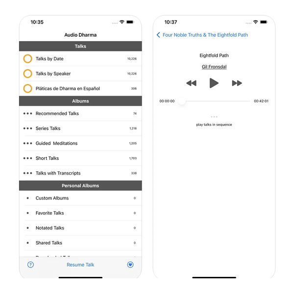 reccs-audio-dharma-app
